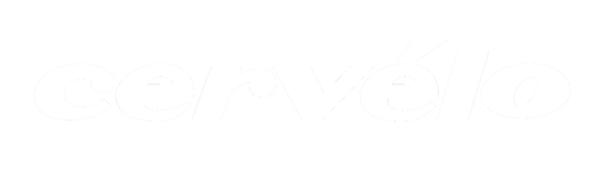 Cervelo-Logo - wit met transparante achtergrond